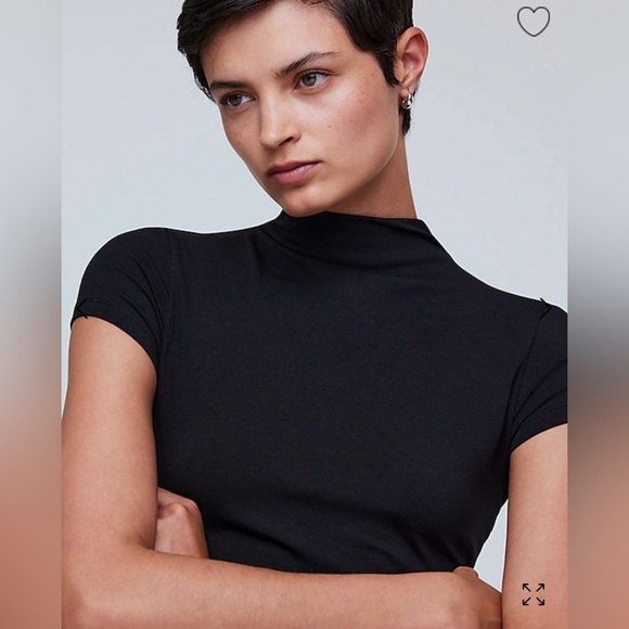 Madewell Mockneck Thong Bodysuit - Picture 10 of 11